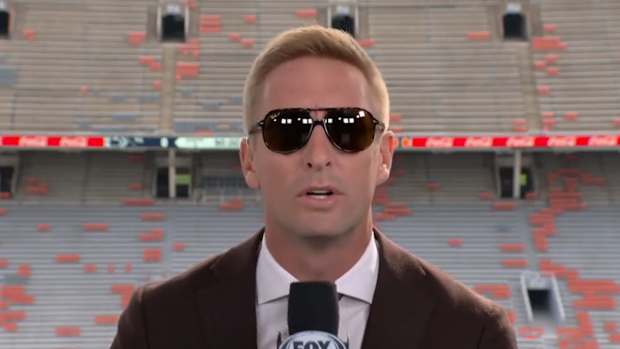 Joel Klatt in the booth